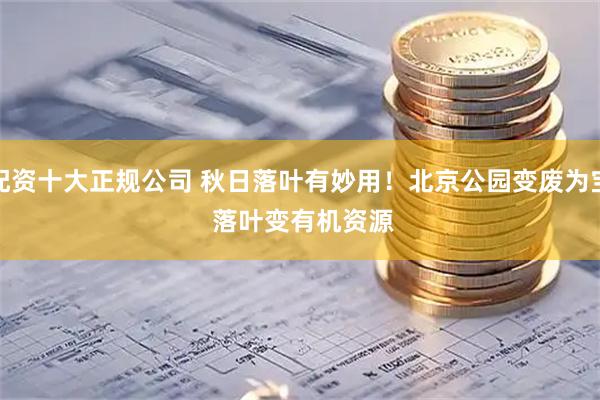 配资十大正规公司 秋日落叶有妙用！北京公园变废为宝&#32;落叶变有机资源