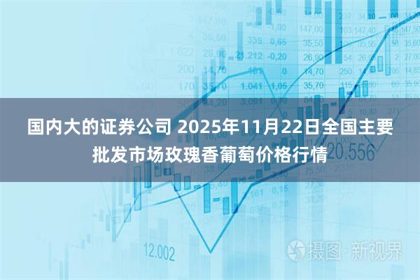 国内大的证券公司 2025年11月22日全国主要批发市场玫瑰香葡萄价格行情